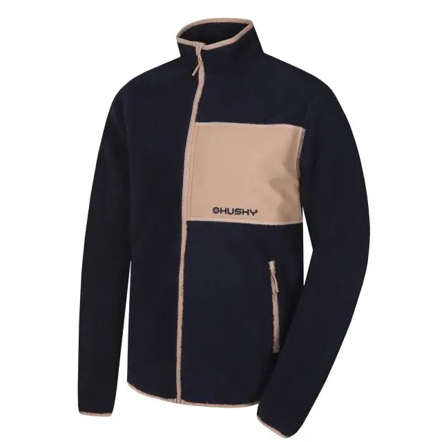 Husky Pánska mikina Husky Addy zips M dark blue