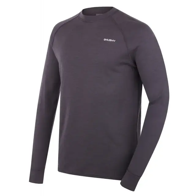 Pánska merino mikina Husky Aron M graphite