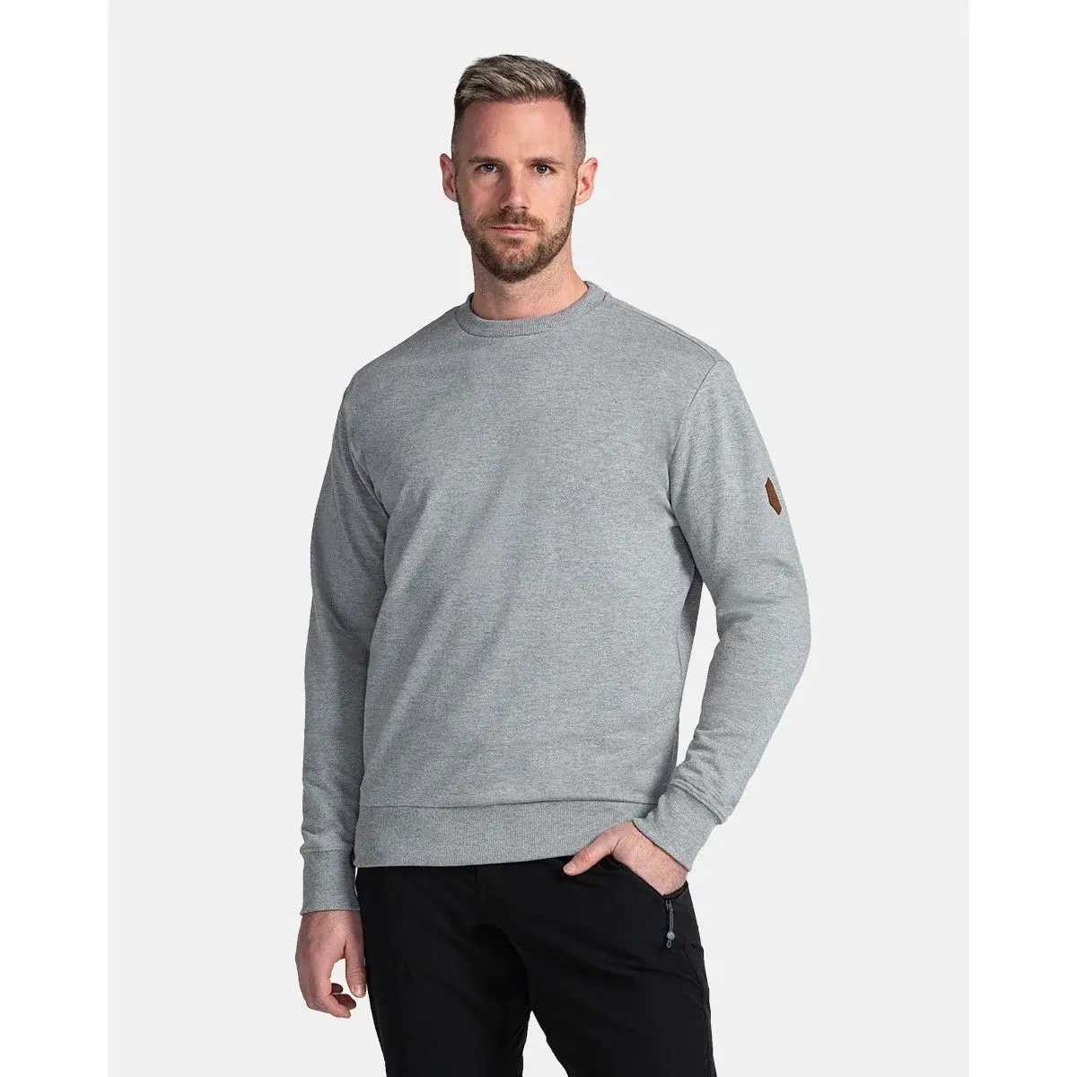 Kilpi Pánska crewneck mikina Kilpi Oiran-M LGY