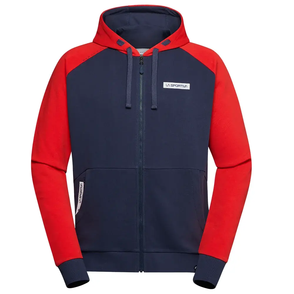 Pánska mikina La Sportiva KAOS HOODY night sky/mountain red