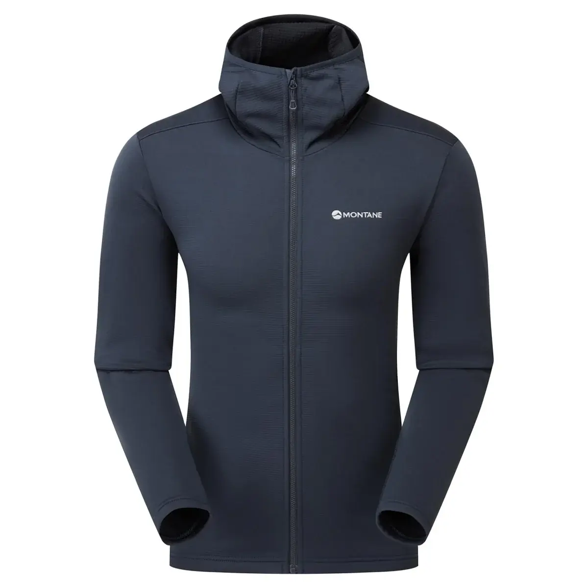 Montane Pánska strečová mikina Montane Men's Protium Hoodie Eclipse Blue