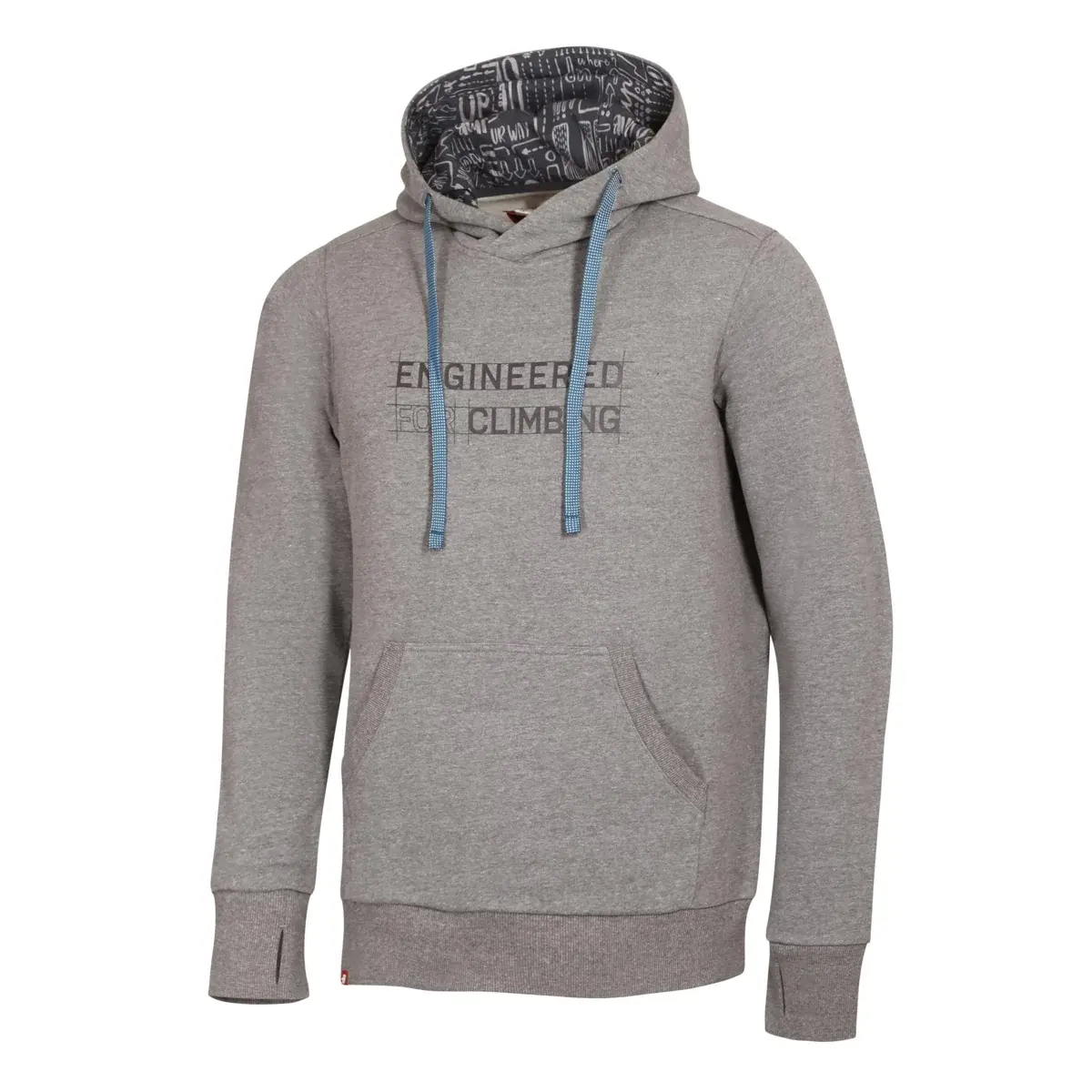 Ocún Pánska mikina Ocún Hoodie Men grey paloma