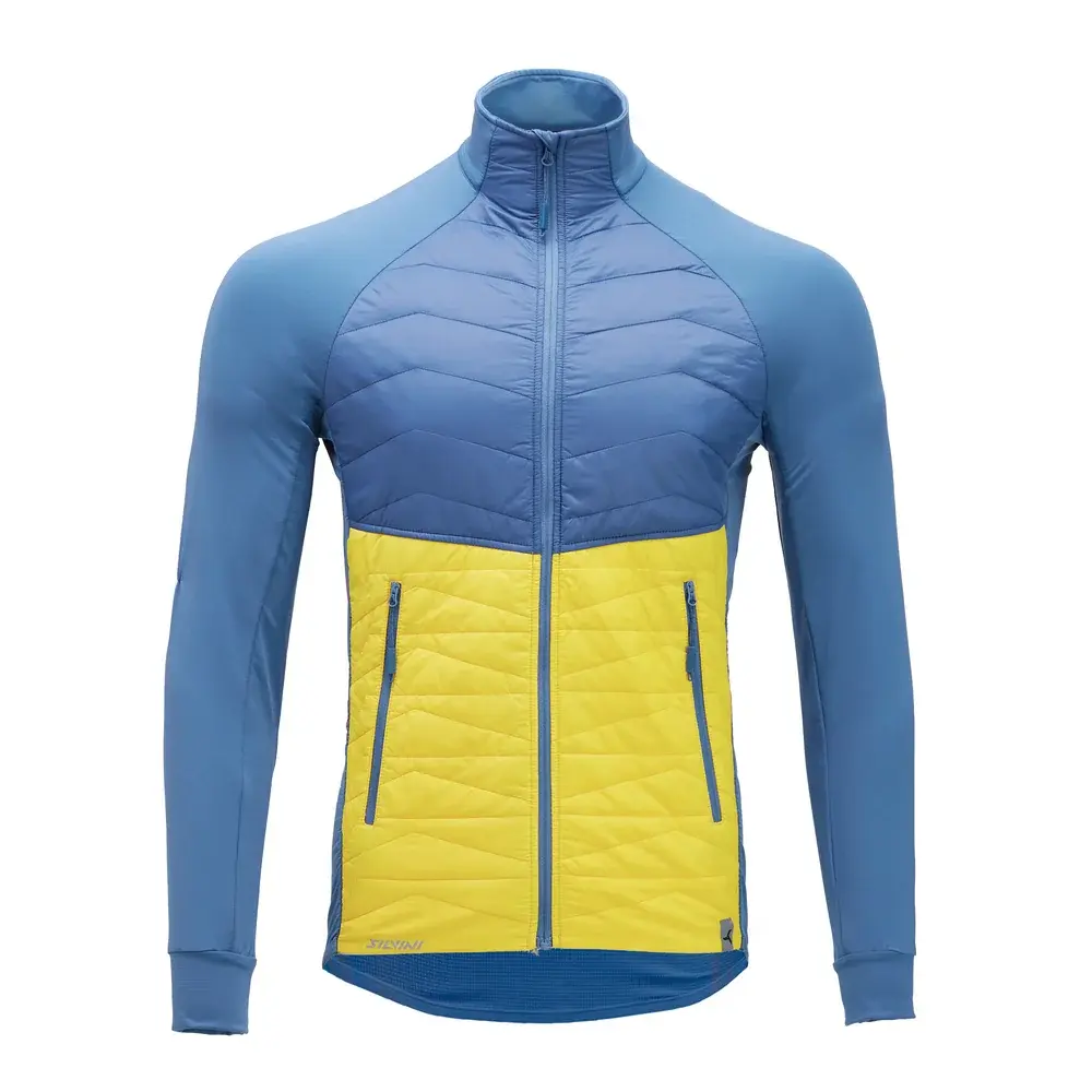 Silvini Pánska funkčná mikina Silvini Grado MJ1714 blue-yellow