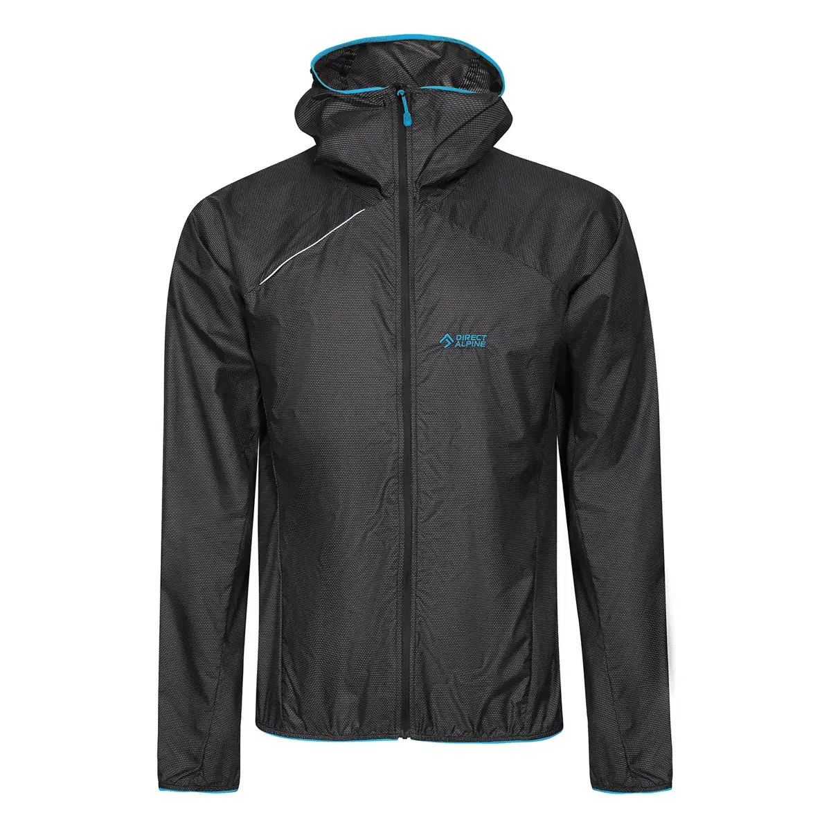 Direct Alpine Pánska outdoorová bunda Direct Alpine Zero anthracite/ocean