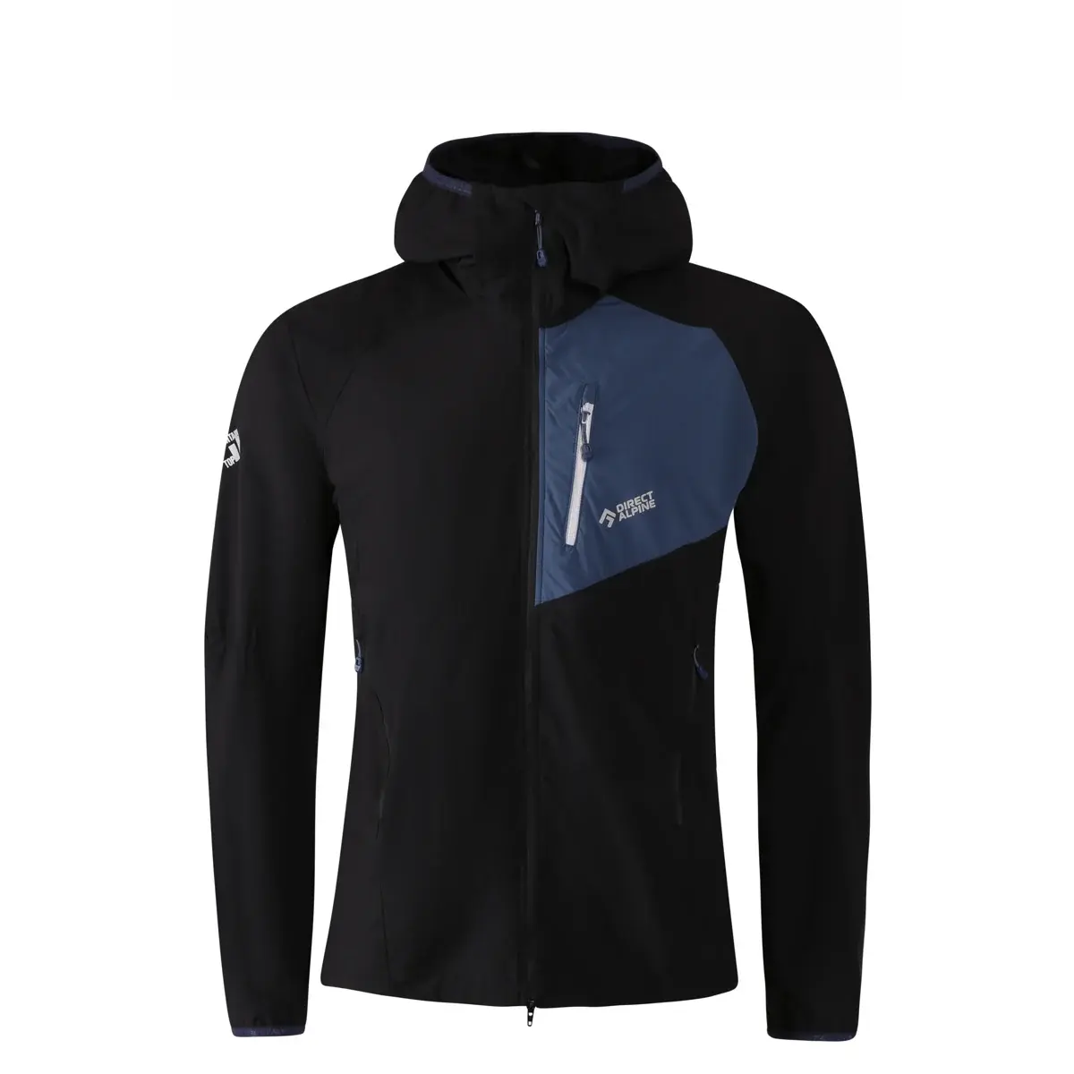 Direct Alpine Pánska outdoorová bunda Direct Alpine DRU LIGHT black/navy