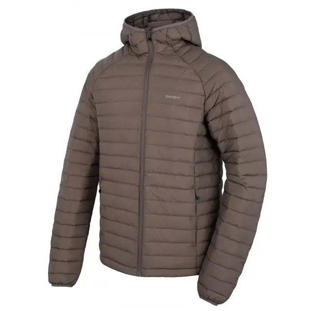 Husky Pánska páperová bunda Husky DREESER M faded brown, veľkosť