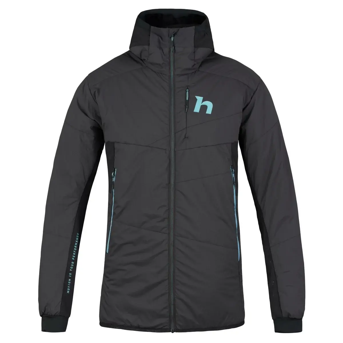 Pánska skialpová bunda Hannah Kechu Hoody anthracite