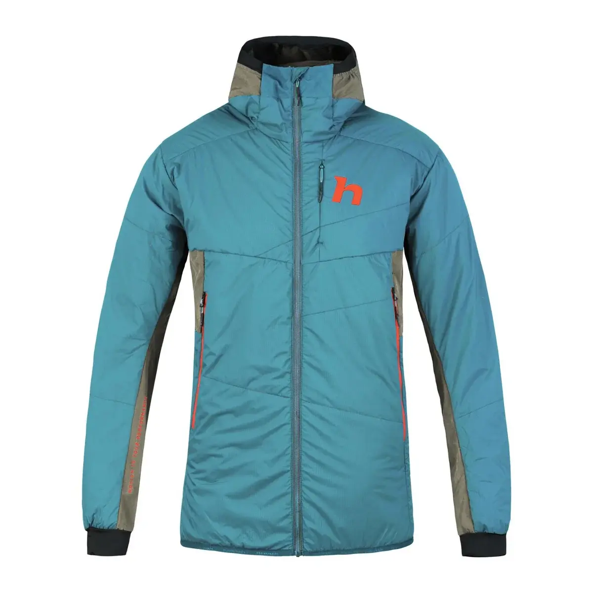 Hannah Pánska skialpová bunda Hannah Kechu Hoody oil blue/burnt olive