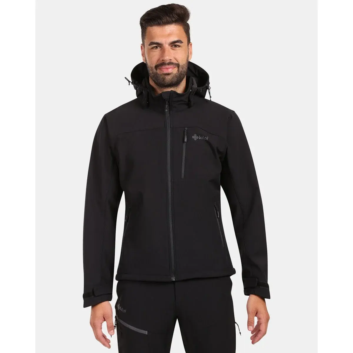 Kilpi Pánska softshellová bunda Kilpi ONTAVIO-M black