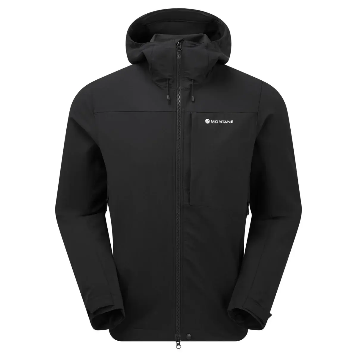 Montane Pánska softshellová bunda Montane Tenacity XT Hoodie Black