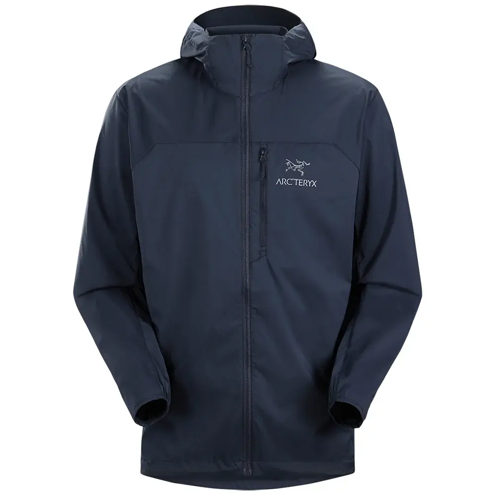 Pánska vetrovka Arcteryx Squamish Hoody Black Sapphire