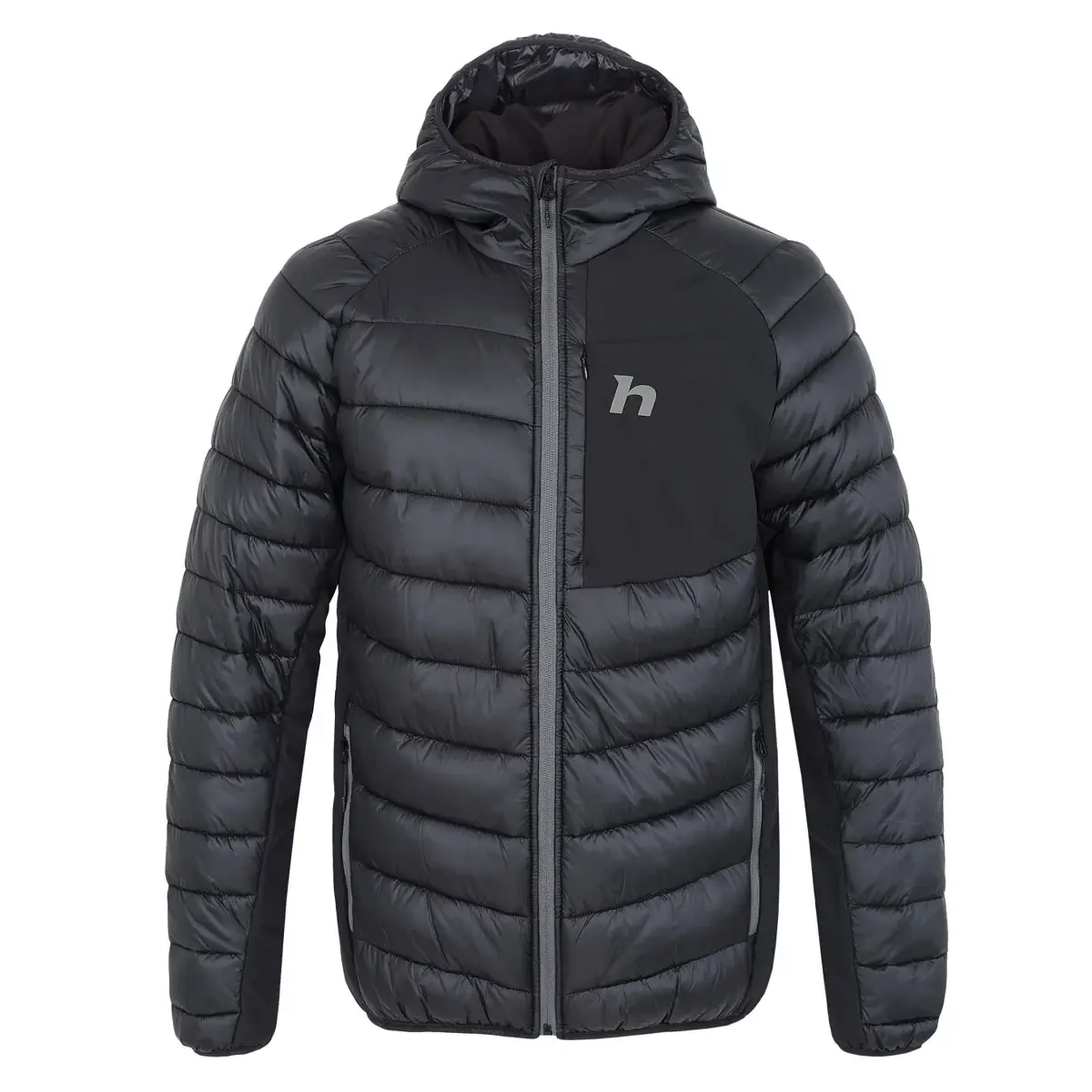 Hannah Pánska zateplená bunda Hannah Revel Hoody Anthracite 2