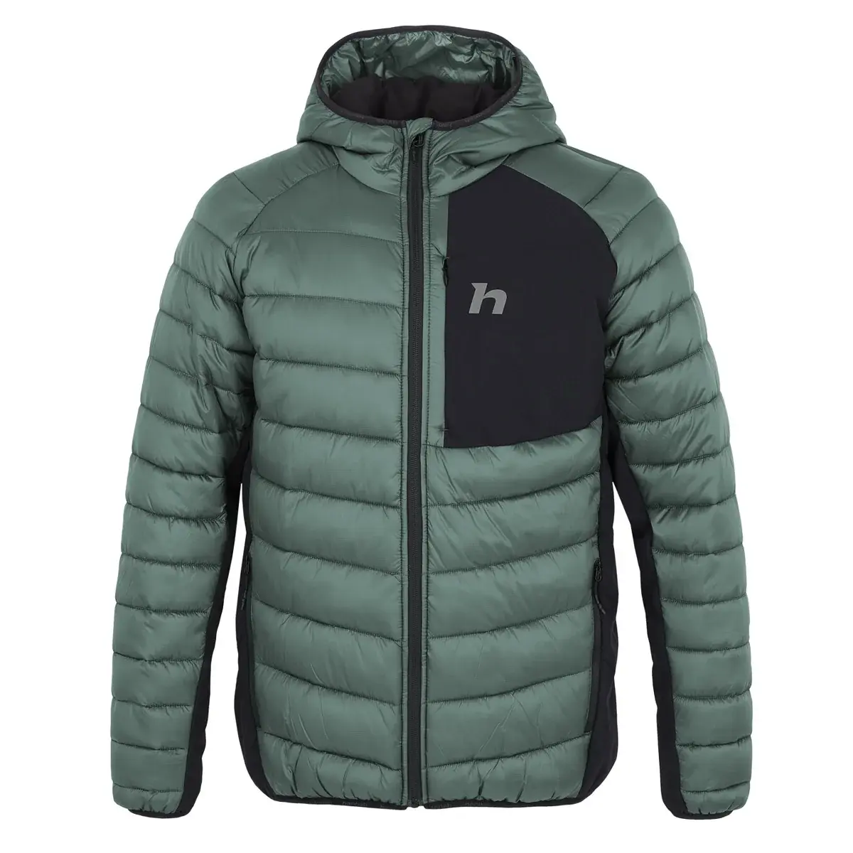 Hannah Pánska zateplená bunda Hannah Revel Hoody Dark forest/anthracite