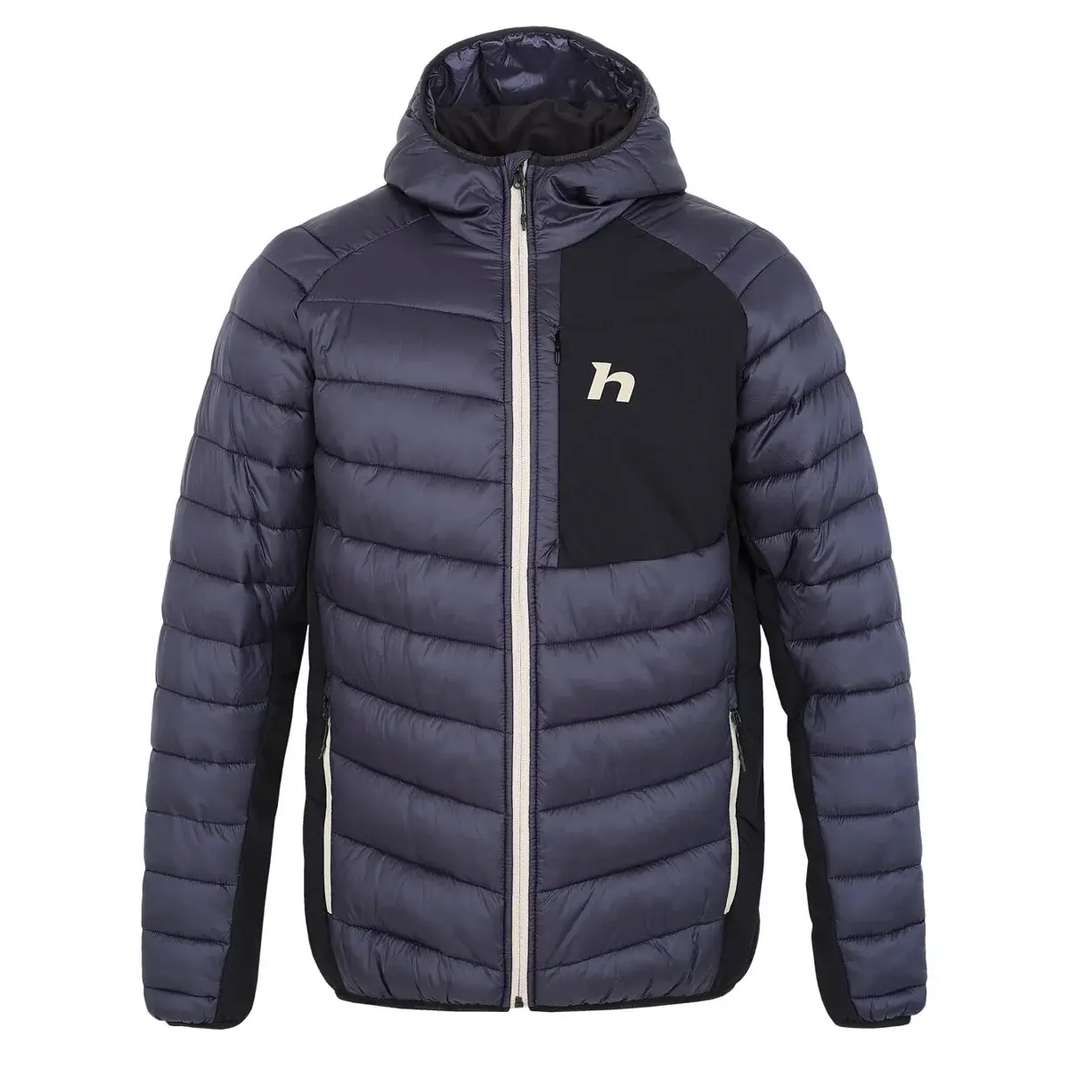 Hannah Pánska zateplená bunda Hannah Revel Hoody Graphite/anthracite