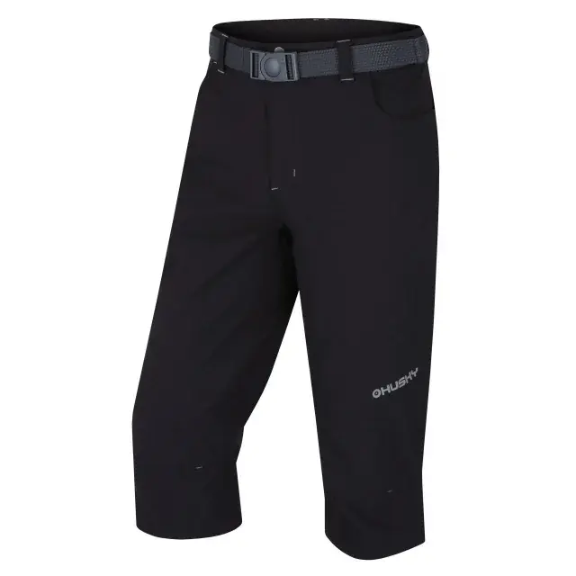 Husky Pánske 3/4 nohavice Husky Klumy M black