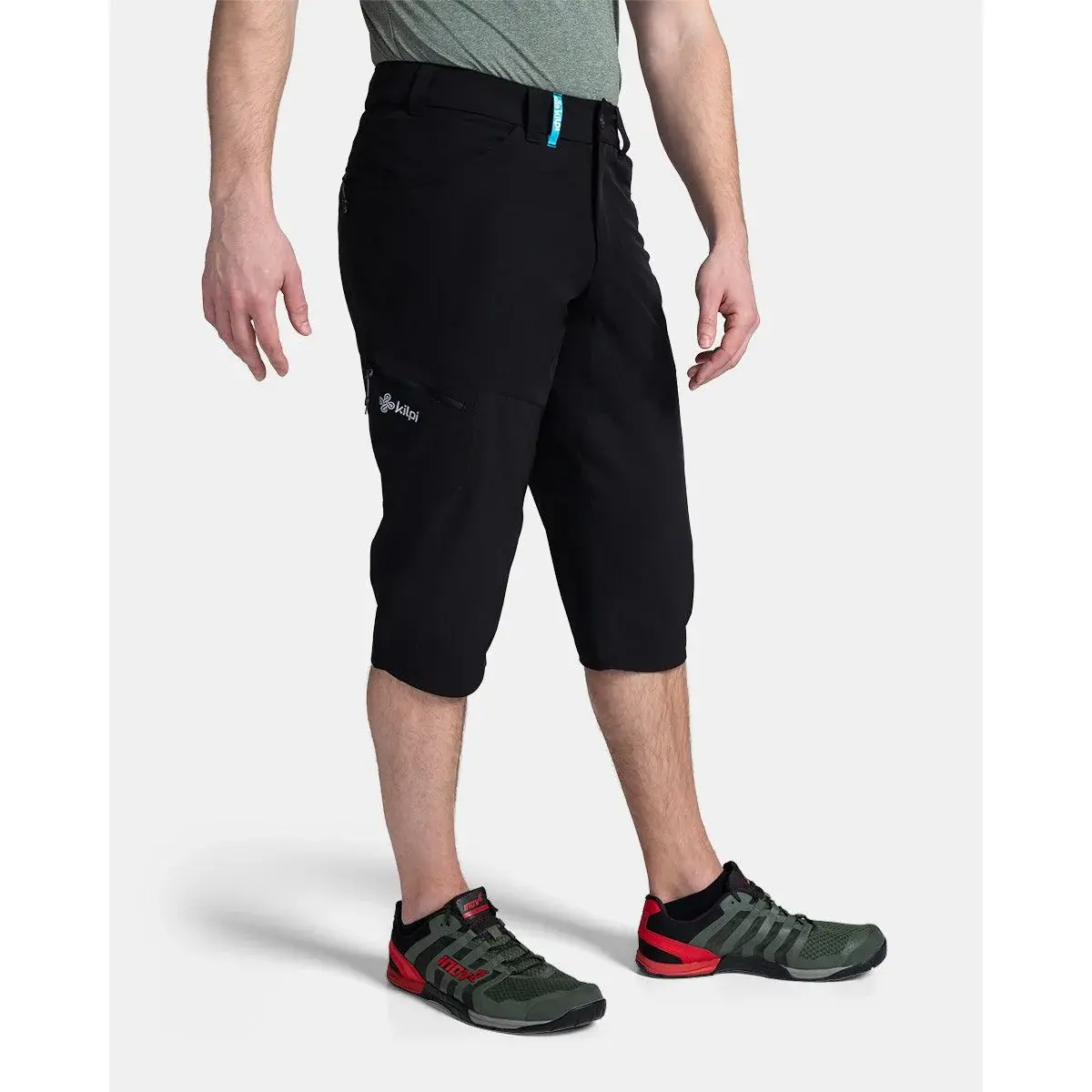 Kilpi Pánske 3/4 nohavice Kilpi Otara-M BLK