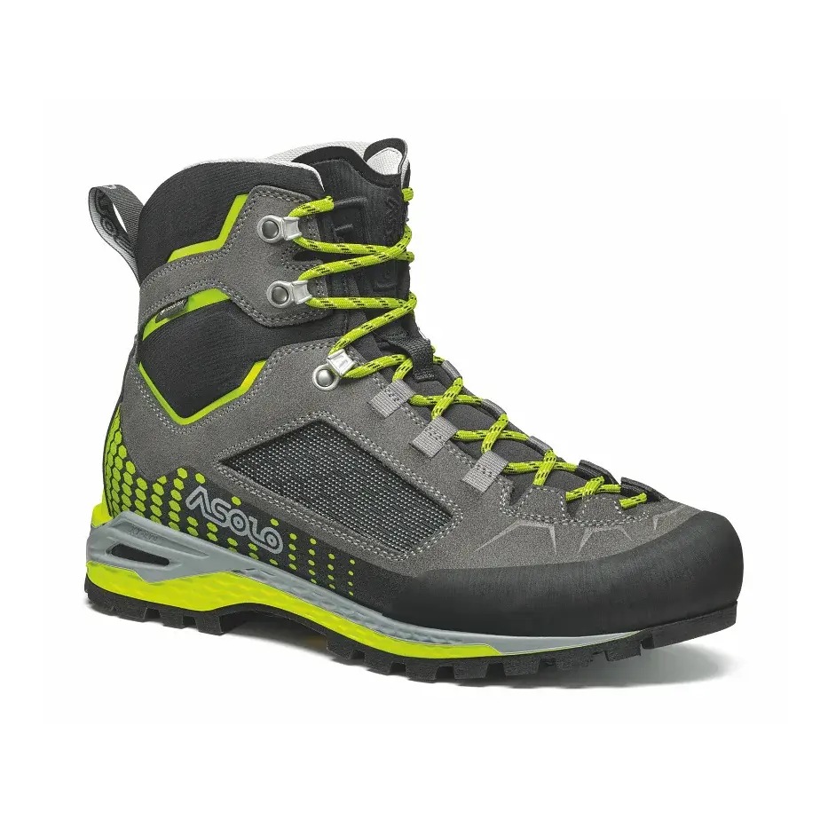 Asolo Pánske topánky Asolo Freney Evo GV MM graphite/green lime/A627