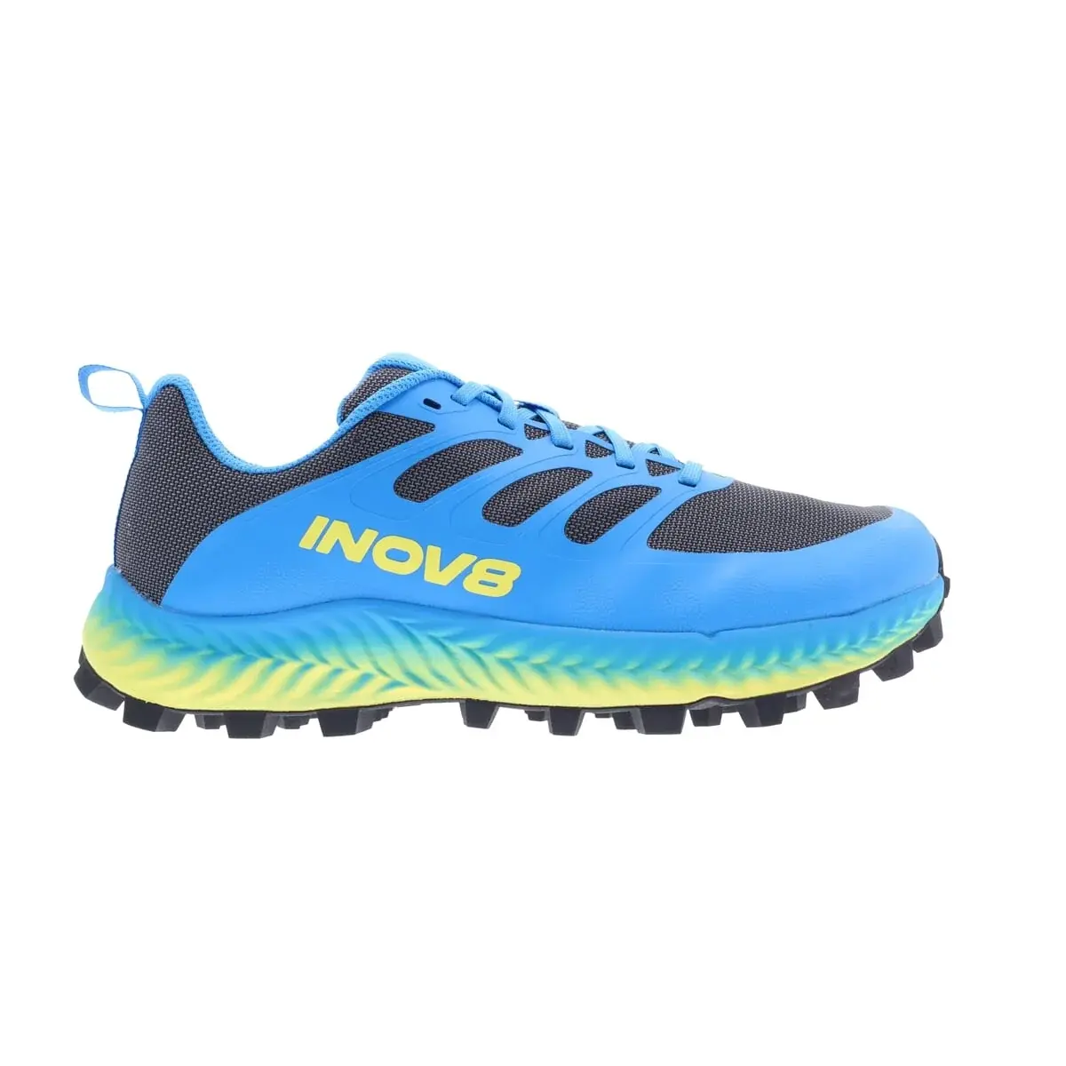 Inov8 Pánske bežecké topánky Inov8 Mudtalon M (P) dark grey/blue/yellow