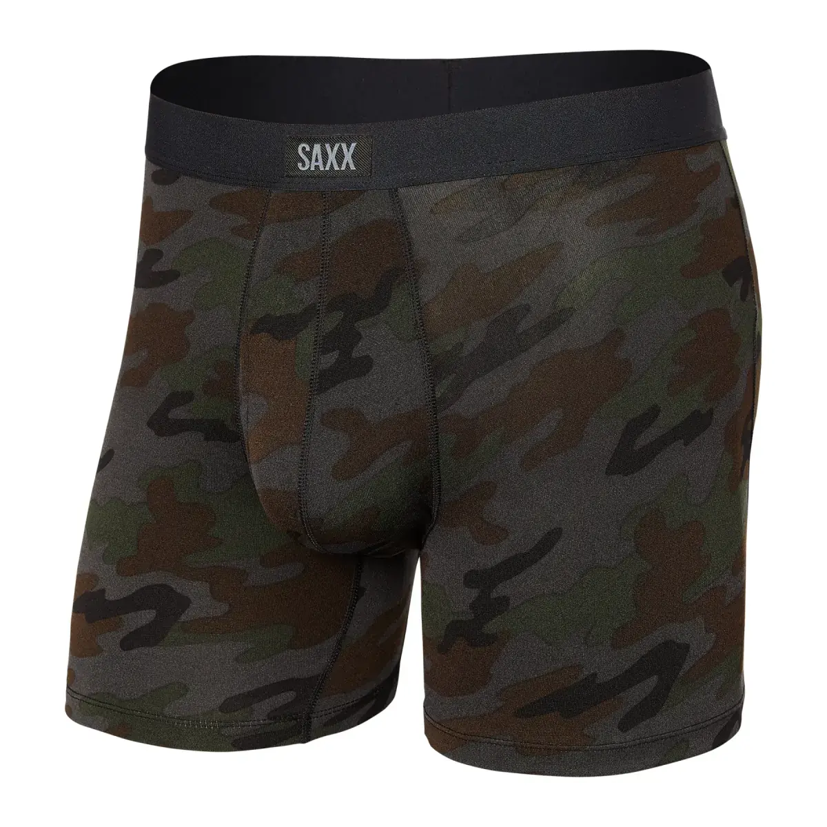 SAXX Pánske boxerky SAXX Daytripper Boxer Brief Fly Black Ops Camo