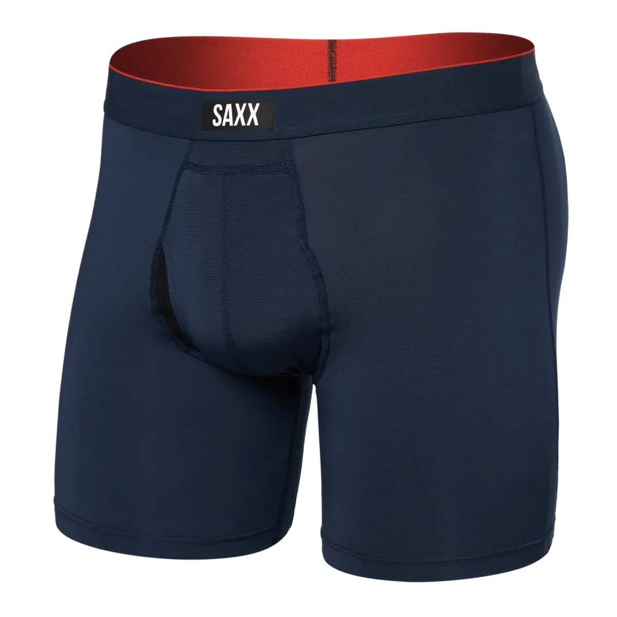 SAXX Pánske boxerky SAXX Multi-Sport Mesh Boxer Brief Fly Navy