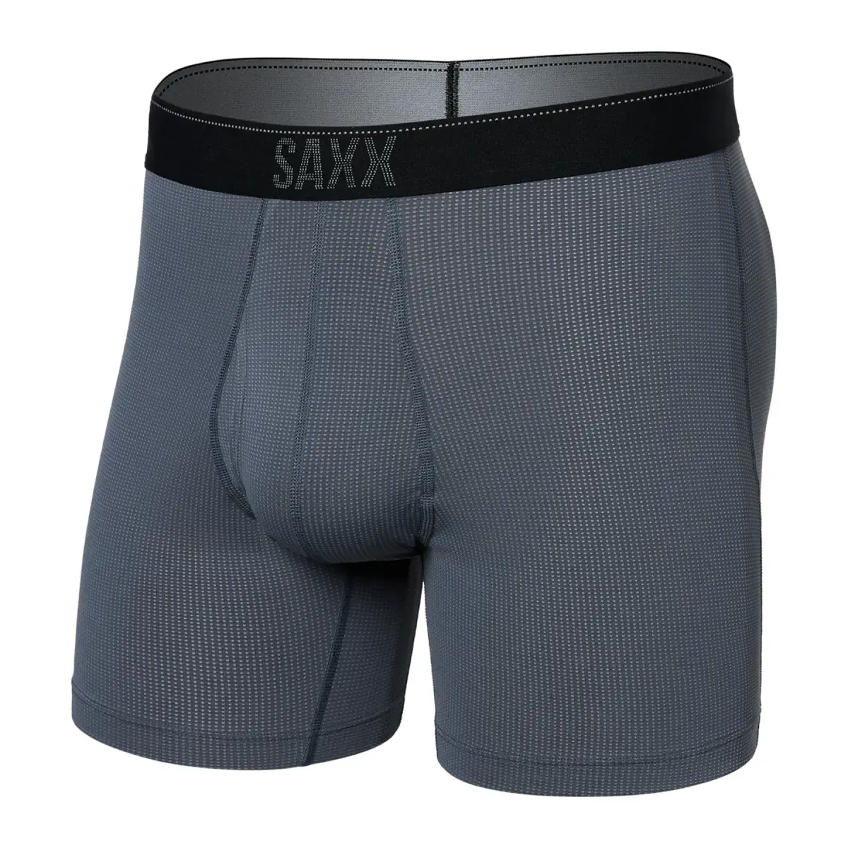 Pánske boxerky SAXX Quest Quick Dry Mesh Boxer Brief Fly Turbulence