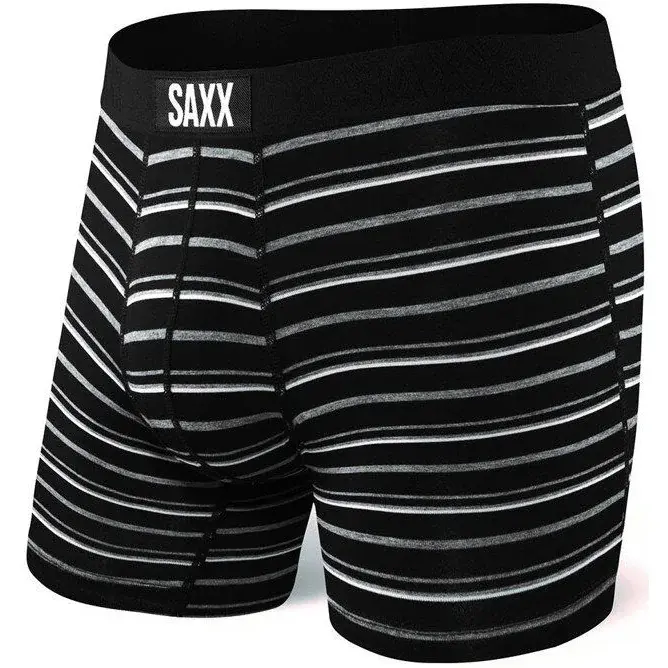 SAXX Pánske boxerky SAXX Viber Super Soft BB black coast stripe
