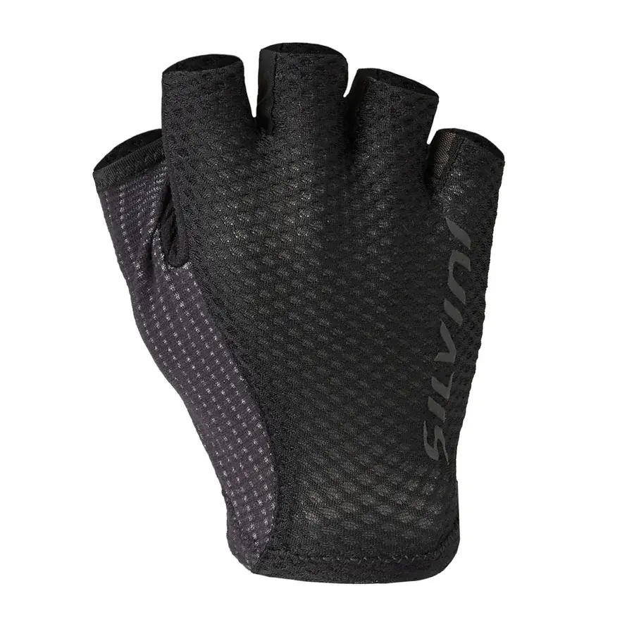 Silvini Pánske cyklistické rukavice Silvini Oresto black