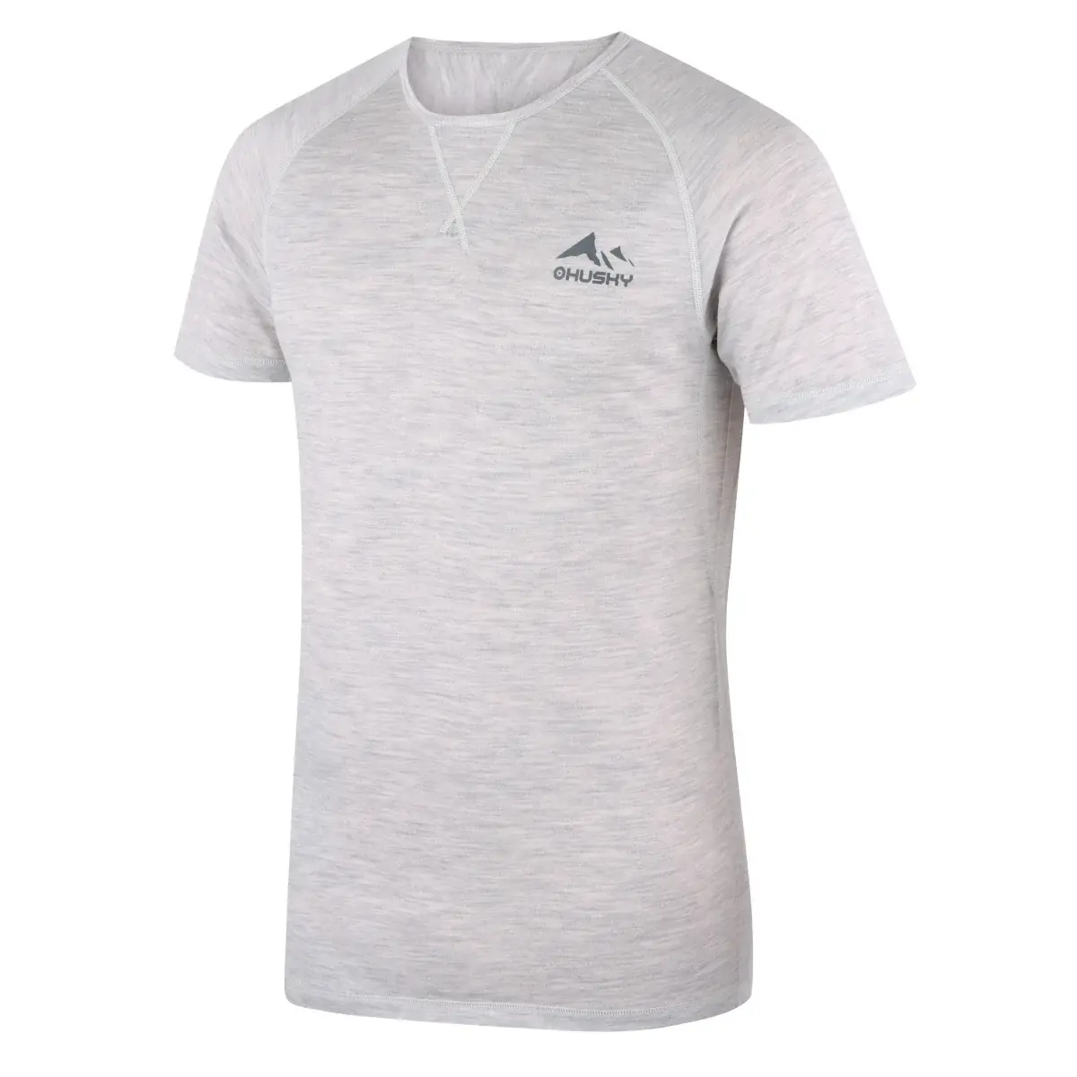 Pánske funkčné merino tričko Husky Mersa M light grey