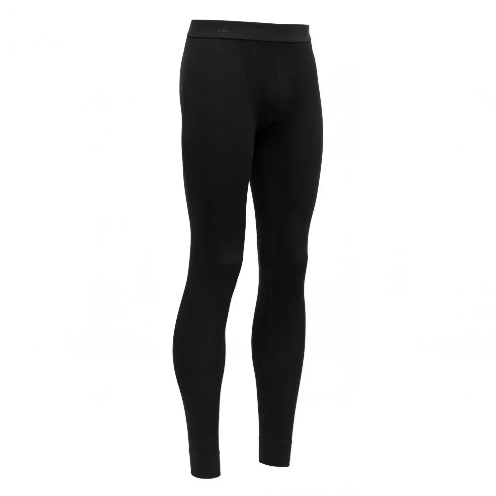 Pánske funkčné spodky Devold Lauparen merino 190 Longs Man black