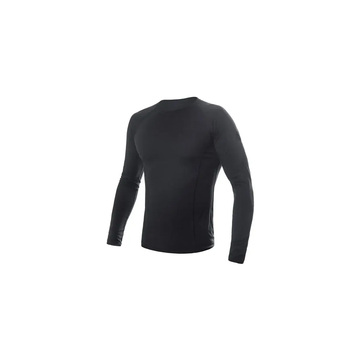 Pánske funkčné tričko s dlhým rukávom Sensor Merino Air Čierna