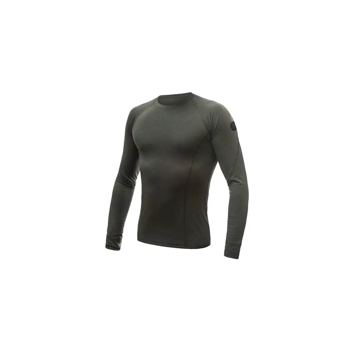 Sensor Pánske funkčné tričko s dlhým rukávom Sensor Merino Air Olive green