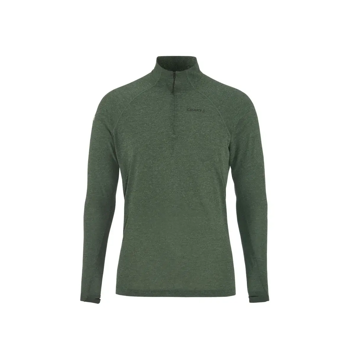 Craft Pánske funkčné tričko Craft ADV SubZ Wool LS 3 zelená