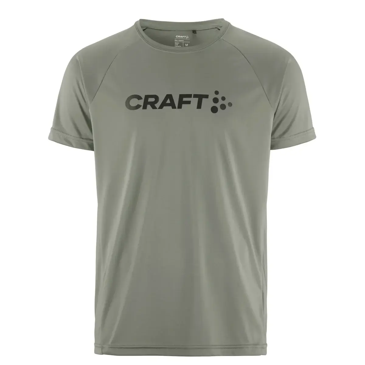 Pánske funkčné tričko Craft CORE Essence Logo zelená