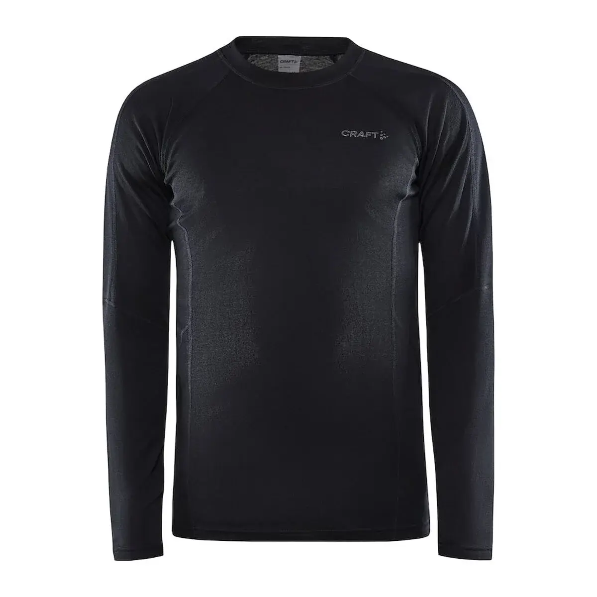 Pánske funkčné tričko Craft Core Warm Baselayer LS Čierna