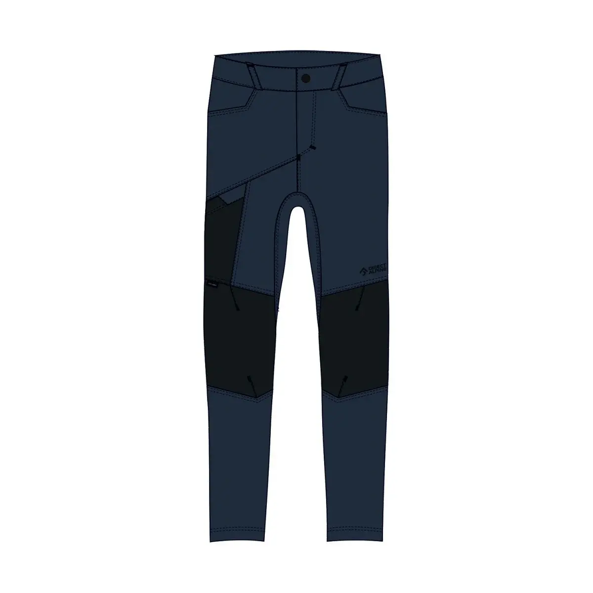 Direct Alpine Pánske outdoorové nohavice Direct Alpine Mordor 2.0 anthracite