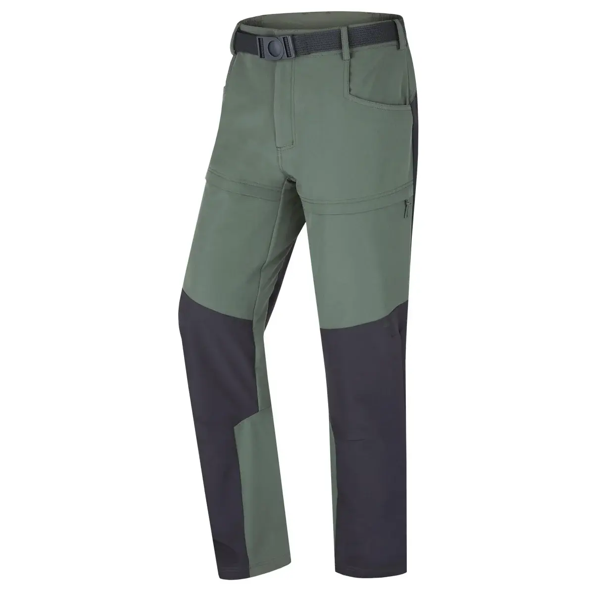 Husky Pánske outdoorové nohavice Husky Keiry M green/anthracite