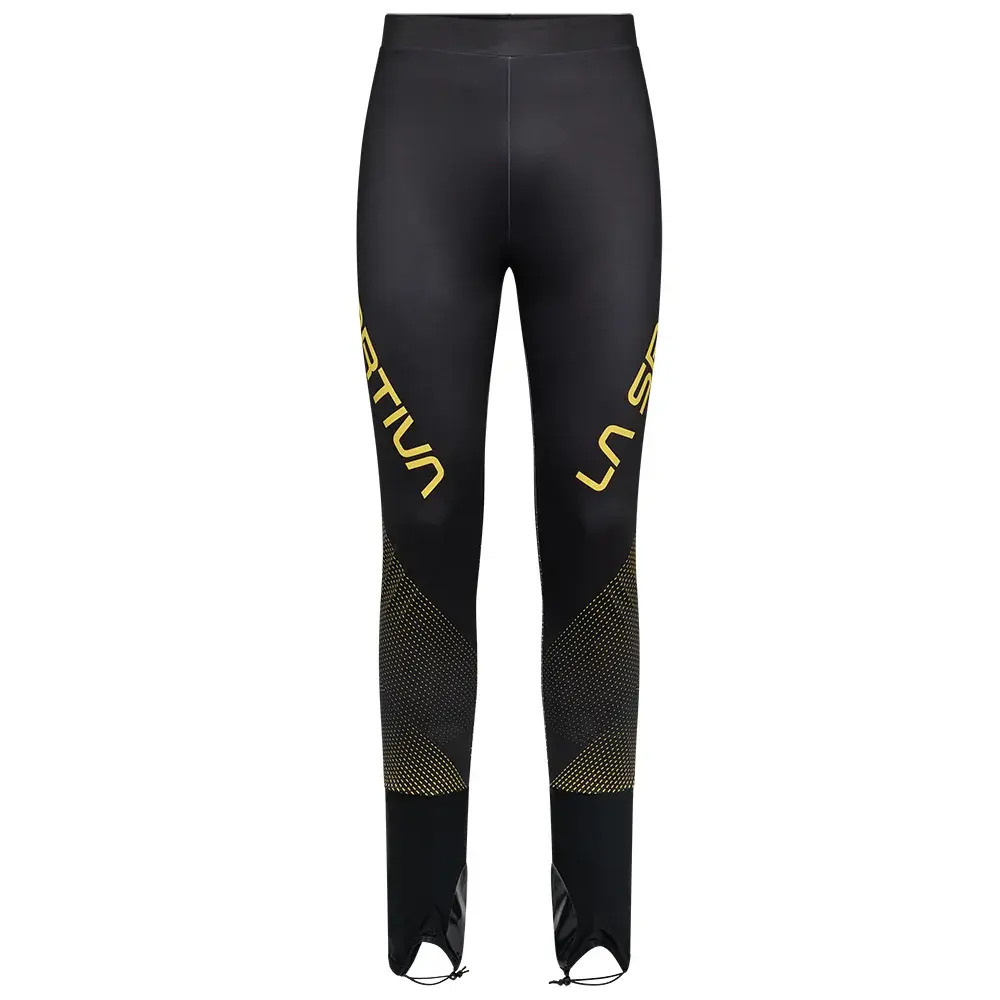 La Sportiva Pánske nohavice La Sportiva STRATOS VI RACER PANT black/yellow