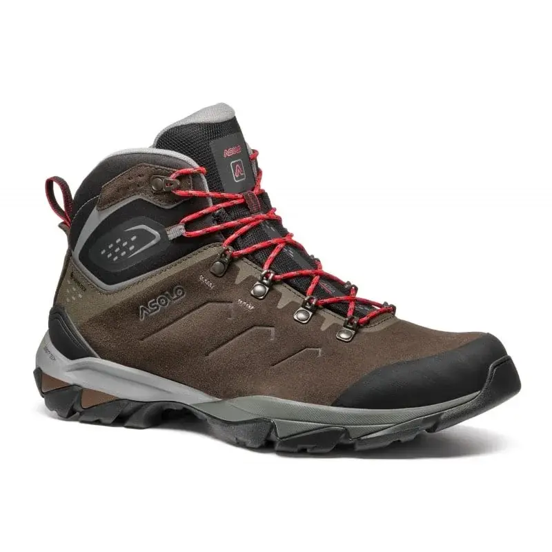 Asolo Pánske členkové topánky Asolo Acadia MID Lth GTX MM dark brown/frostgrey