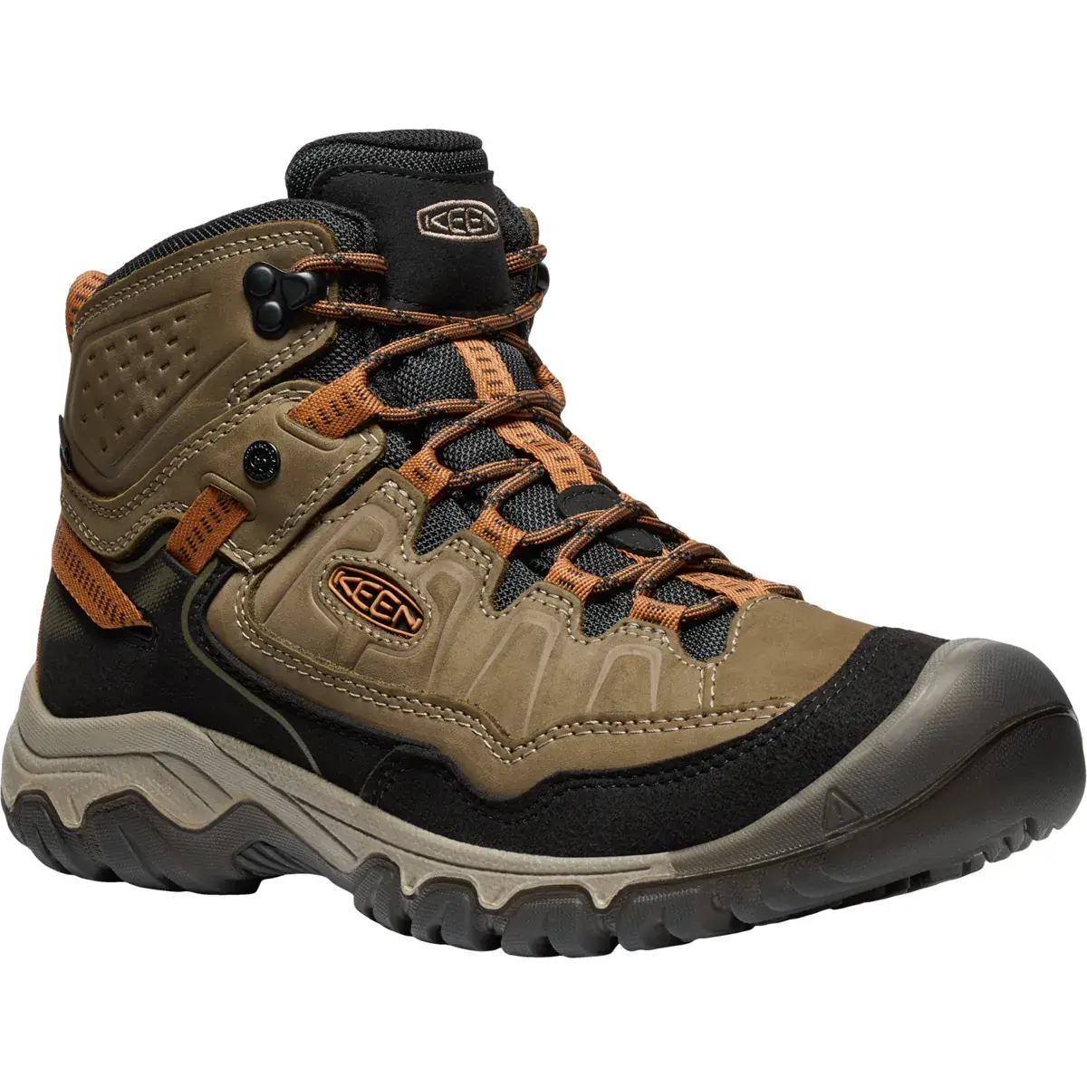 KEEN Pánske členkové topánky KEEN Targhee IV Mid WP Men sea turtle/roasted pecan