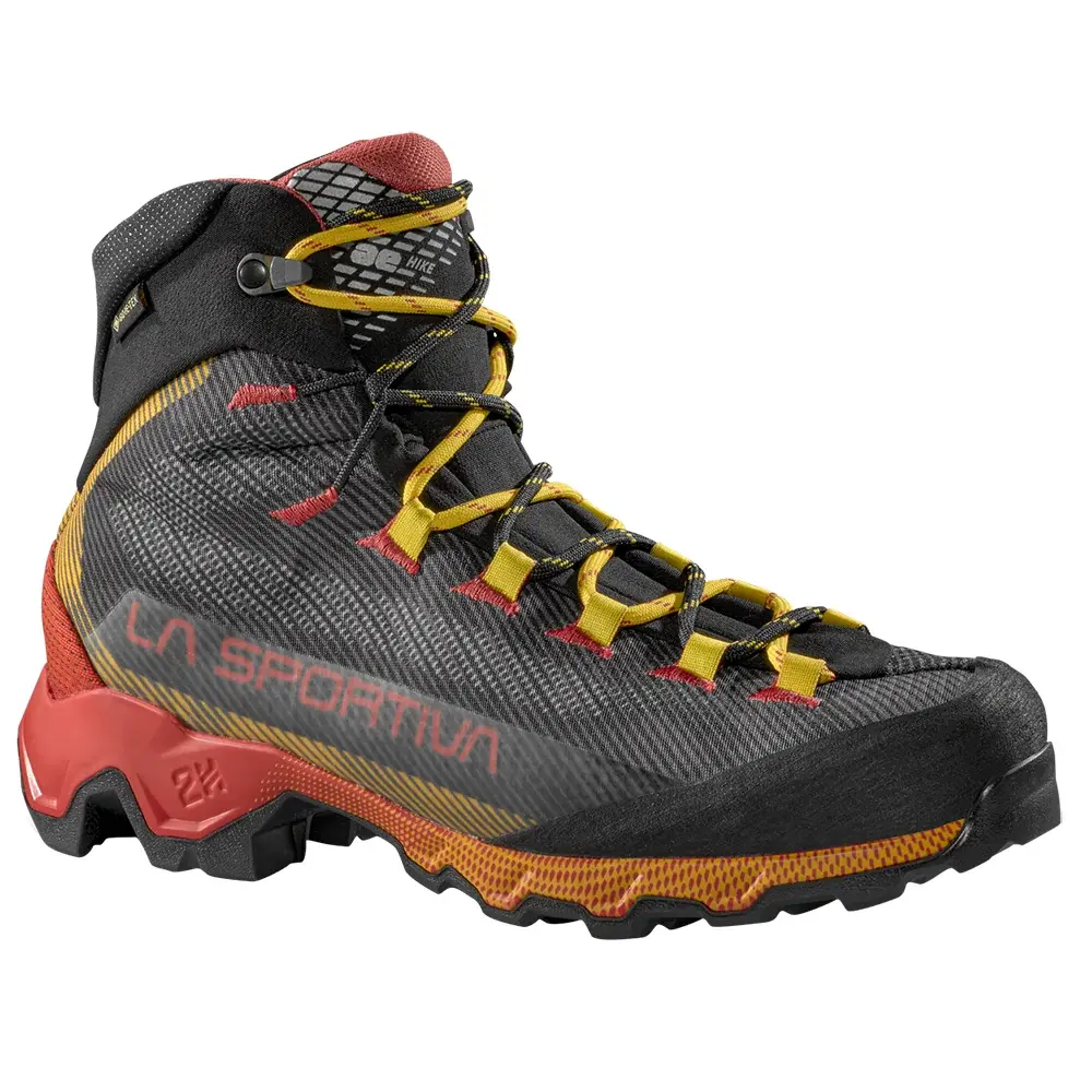 La Sportiva Pánske členkové topánky La Sportiva Aequilibrium Hike GTX carbon/yellow