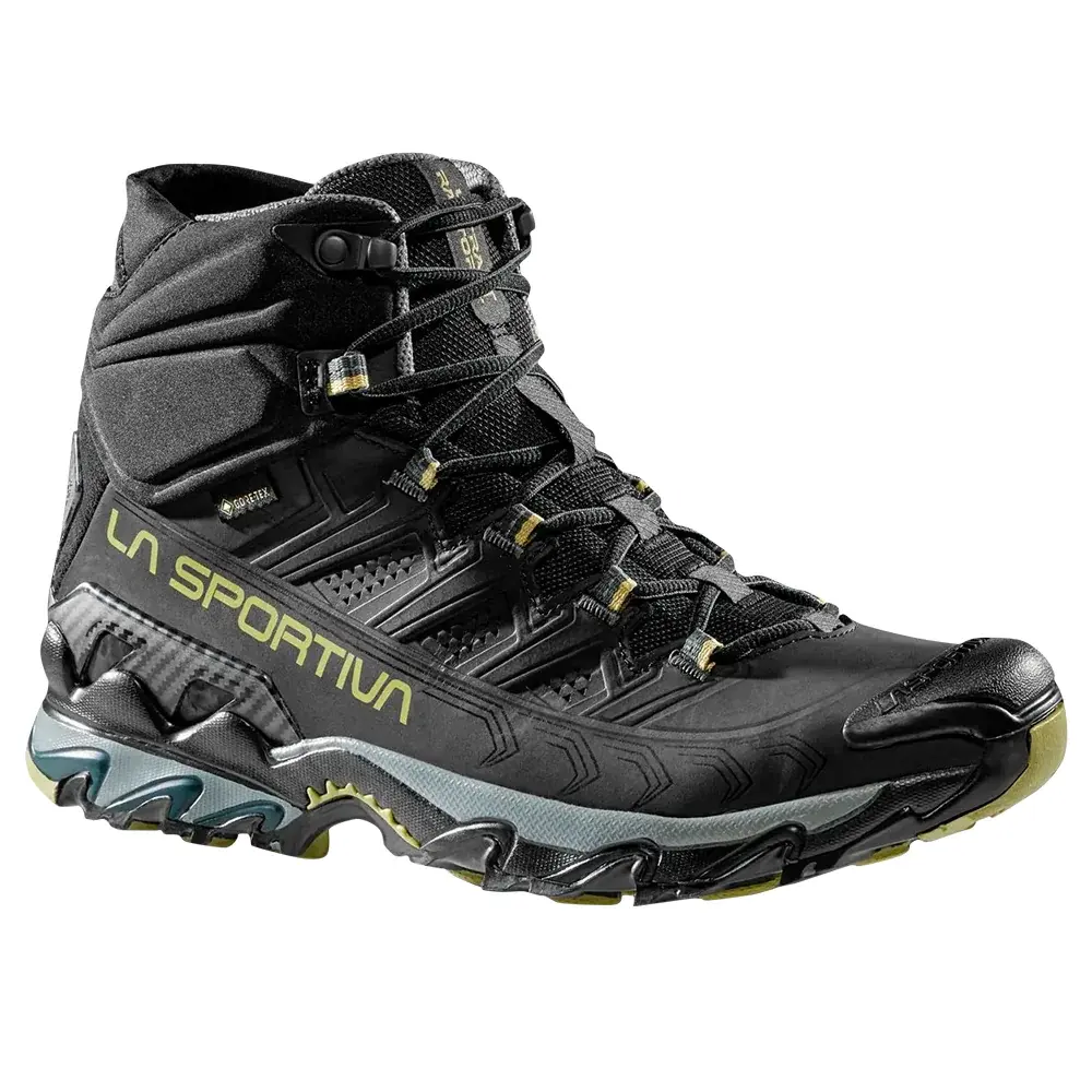 La Sportiva Pánske členkové topánky La Sportiva Ultra Raptor II Mid Leather Wide GTX black/cedar