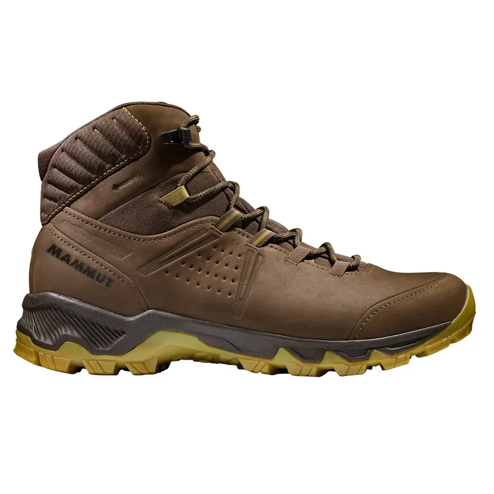 Mammut Pánske členkové topánky Mammut Mercury IV Mid GTX moor-amber green