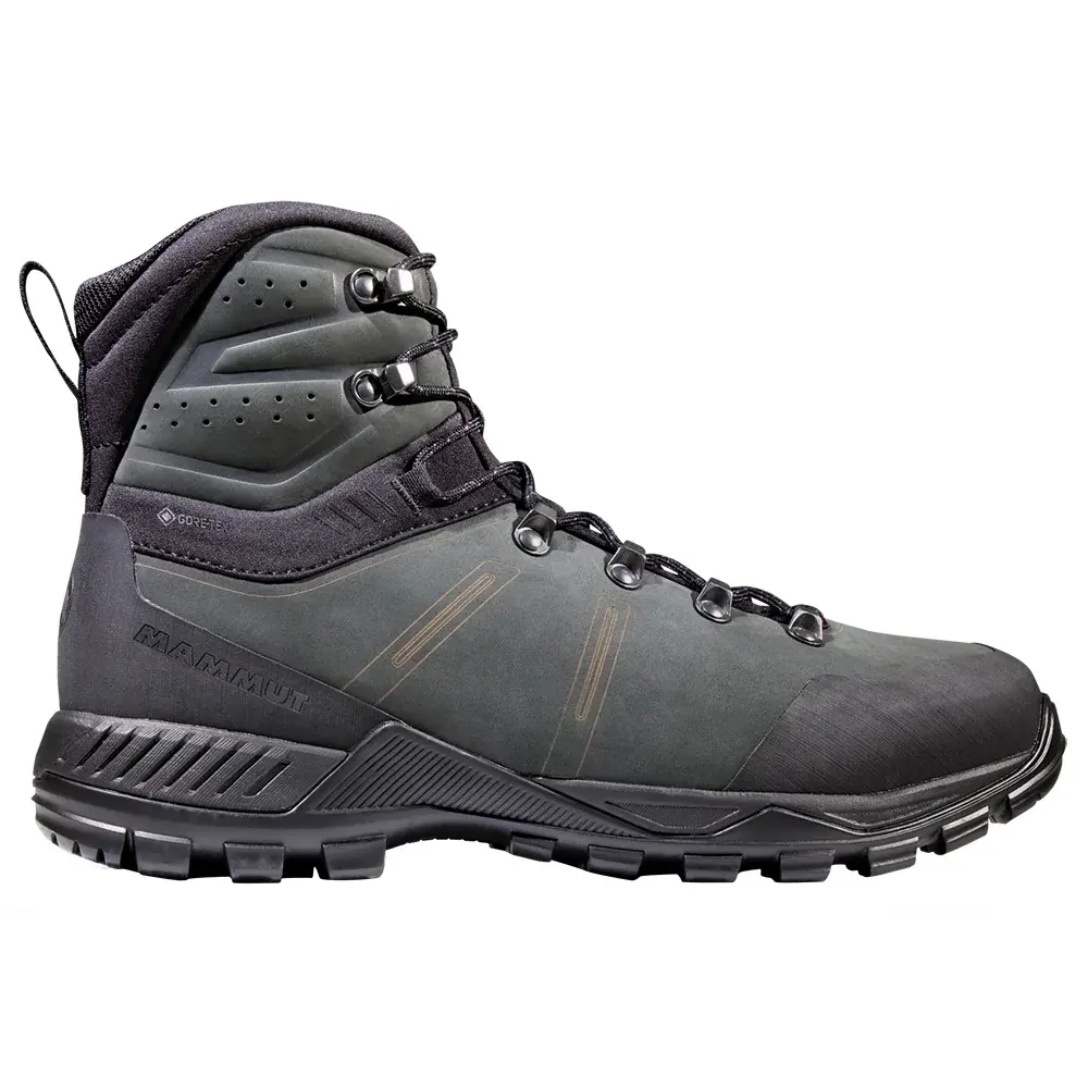 Mammut Pánske členkové topánky Mammut Mercury Tour II High GTX black-black