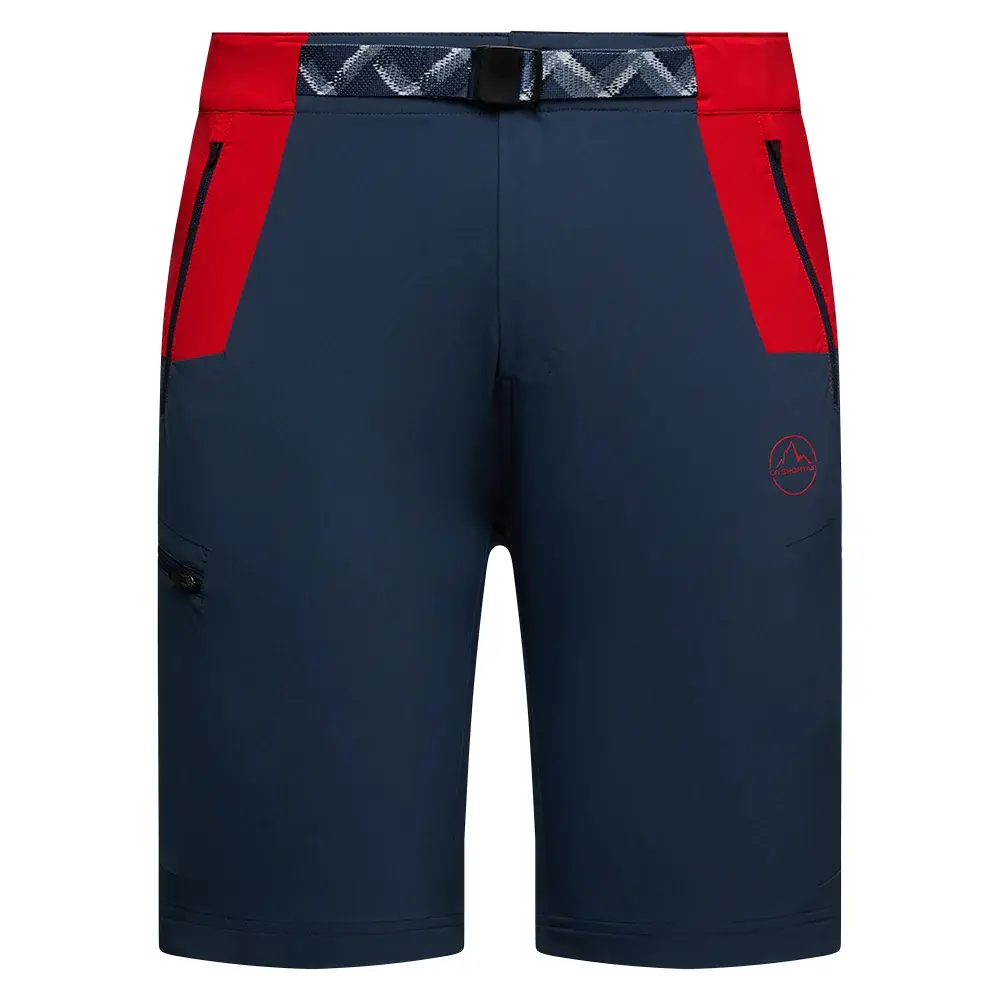 Pánske kraťasy La Sportiva WEST CREST SHORTS night sky/mountain red