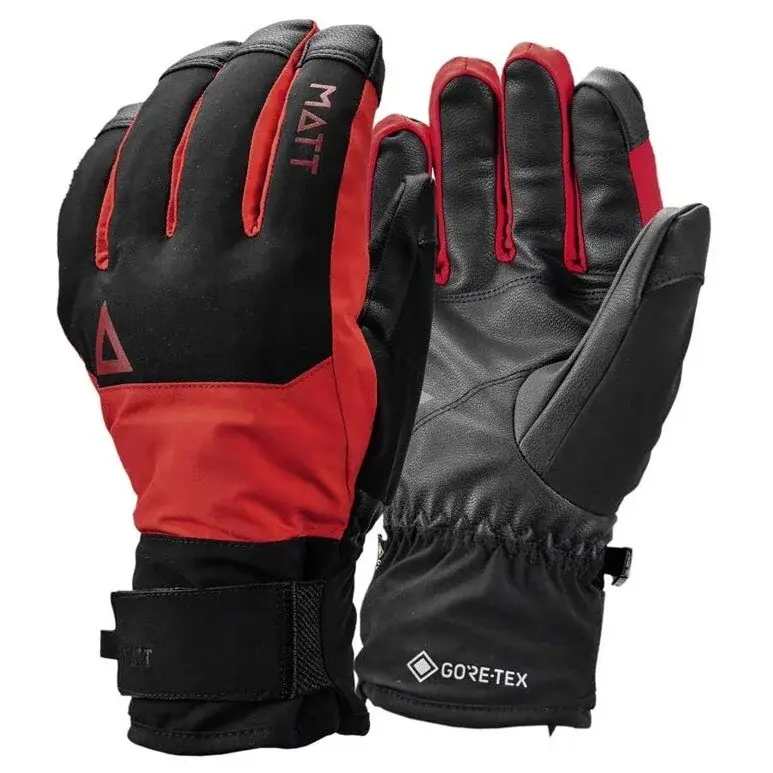 MATT Pánske membránové rukavice MATT Rob Gore-Tex red