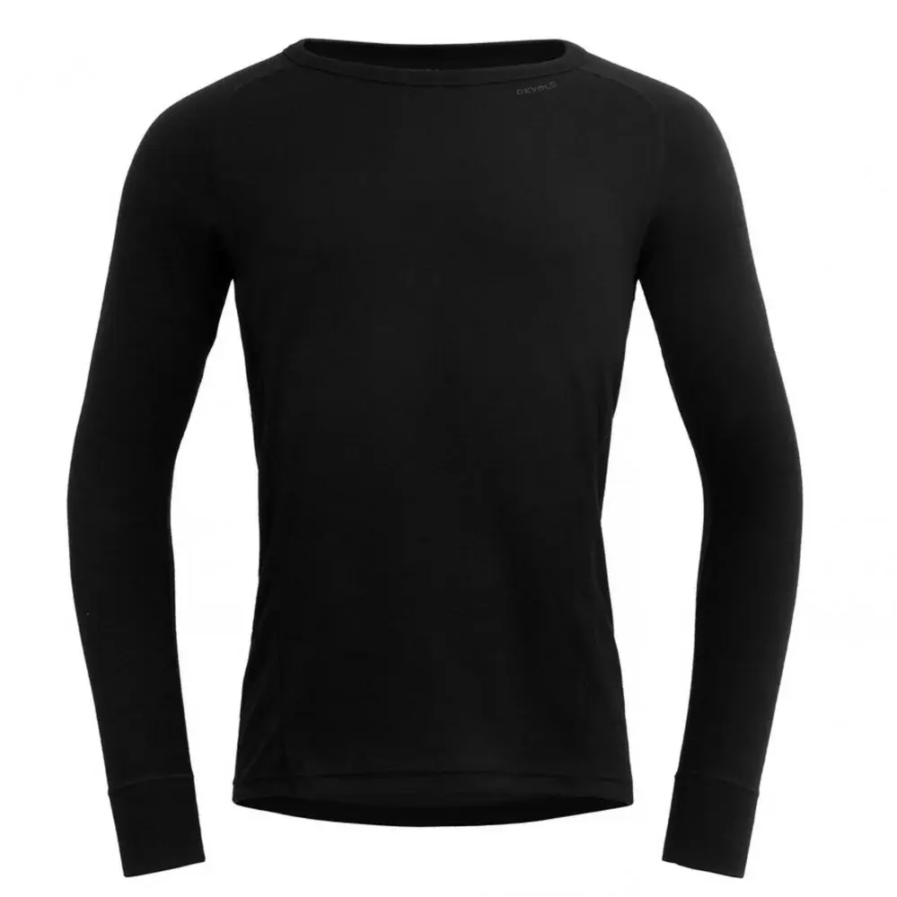 Devold Pánske merino tričko Devold Duo Active 205 Shirt Man black
