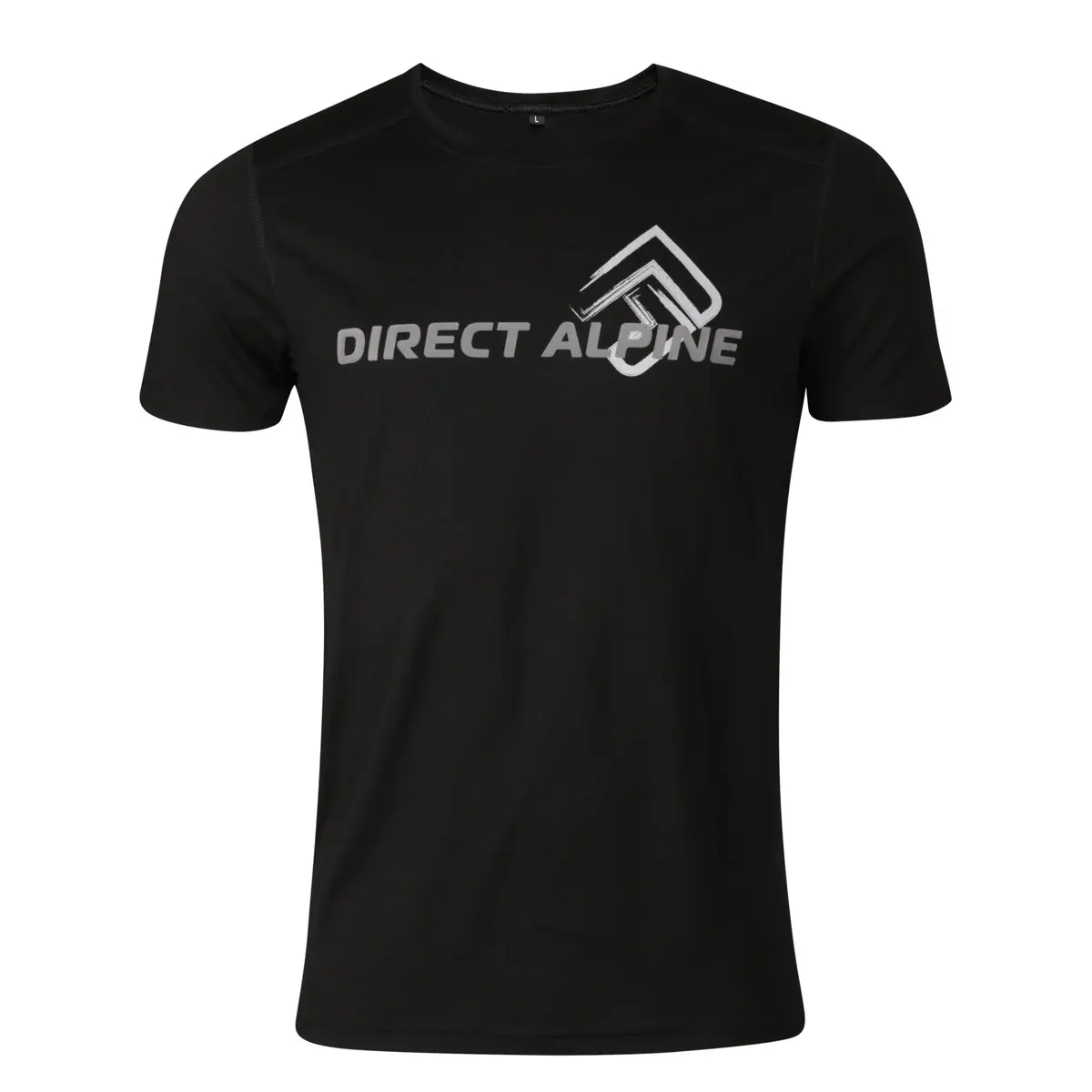 Direct Alpine Pánske merino tričko Direct Alpine FURRY black (DA large sign)