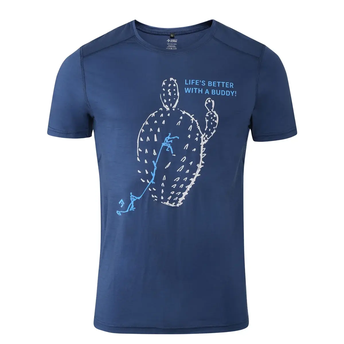 Direct Alpine Pánske merino tričko Direct Alpine FURRY navy (Buddy)