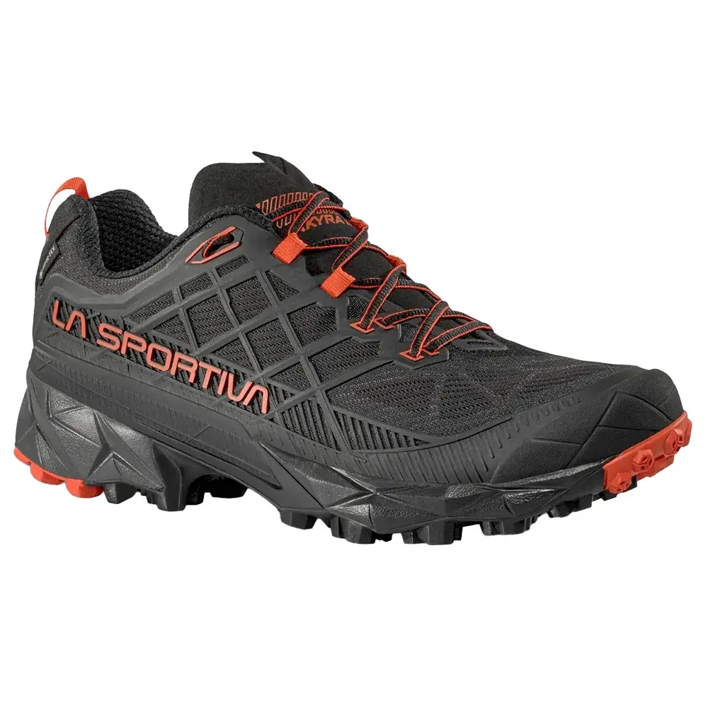 La Sportiva Pánske nízke topánky La Sportiva Akyra II GTX black/cherry tomato