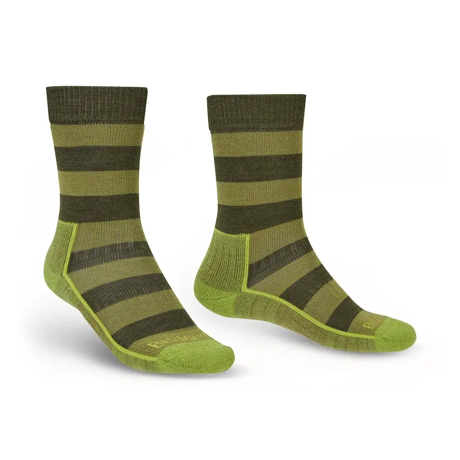 Bridgedale Pánske ponožky Bridgedale Hike LW MP Boot green/dark green/106